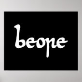 Altes englisches Bier Poster (Vorne)