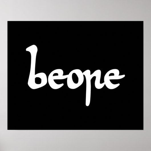 Altes englisches Bier Poster (Vorne)