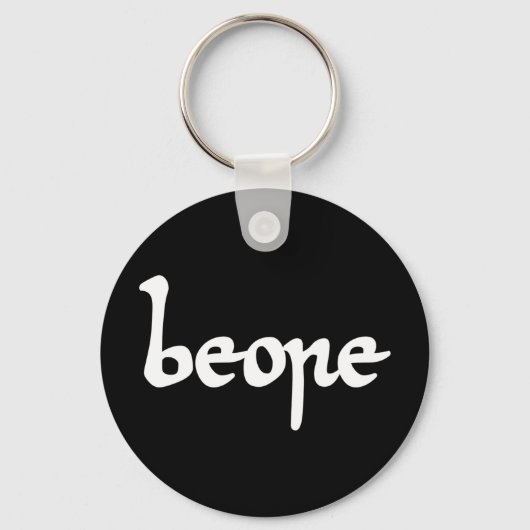 Altes englisches Bier Schlüsselanhänger (Vorderseite)