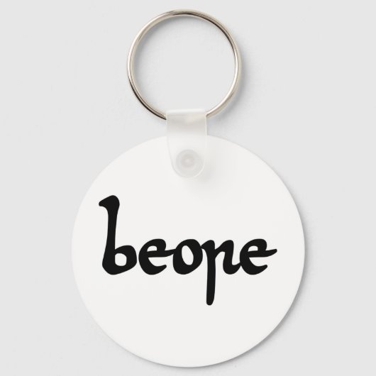 Altes englisches Bier Schlüsselanhänger (Vorderseite)