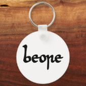 Altes englisches Bier Schlüsselanhänger (Vorderseite)