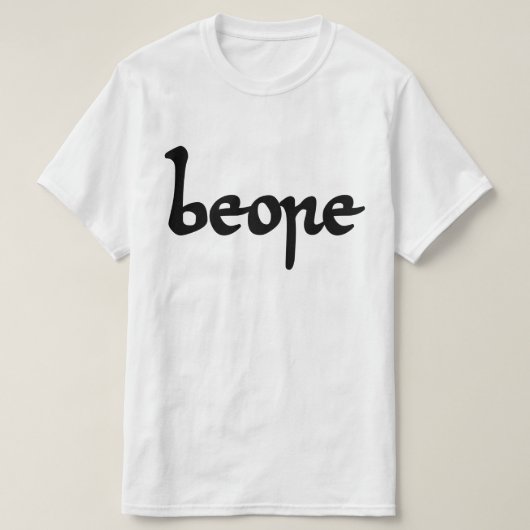 Altes englisches Bier T-Shirt (Design vorne)