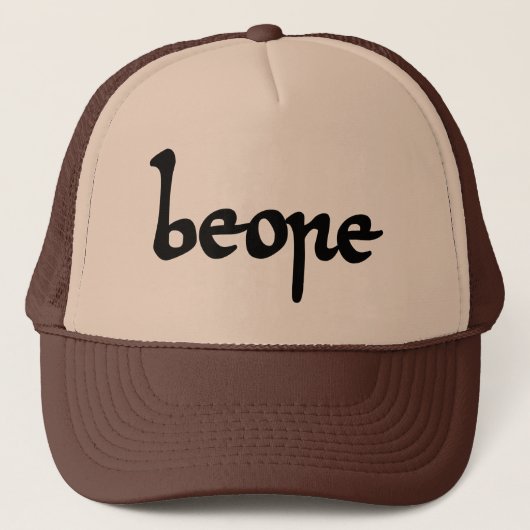 Altes englisches Bier Truckerkappe (Vorderseite)