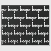 Altes englisches Bierwackelpapier Geschenkpapier (Flach)