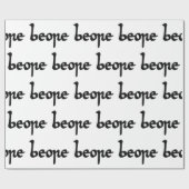 Altes englisches Bierwackelpapier Geschenkpapier (Flach)