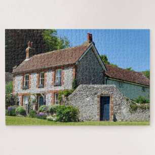 altes englisches Landhaus-Puzzle Puzzle
