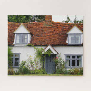 Altes englisches Landhaus rustikales Gebäude Puzzle