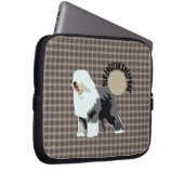 ALTES ENGLISCHES SCHEEPDOG LAPTOPSCHUTZHÜLLE (Vorne Rechts)