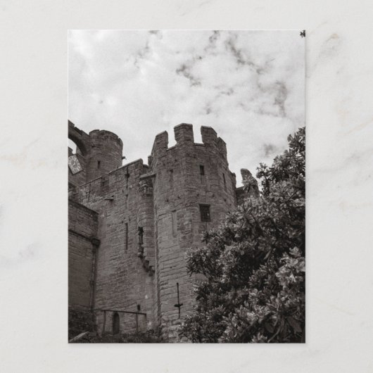 Altes englisches Schloss. Postkarte (Vorderseite)