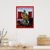 Altes Entwicklerposter aktualisiert Poster (Küche)