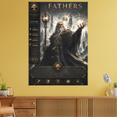 Altes Erbe Vater Leinwand (Insitu (Wohnzimmer))