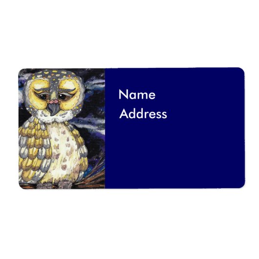 Altes Eule-Etikett (Vorne)