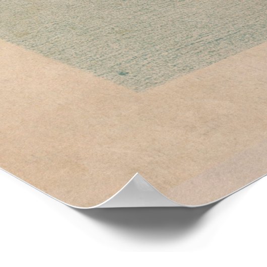 Altes Europa - Illustrative Karte (1878) Poster (Ecke)