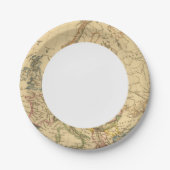 Altes Europa Pappteller (Vorderseite)