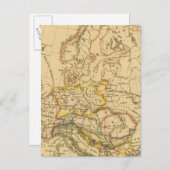 Altes Europa Postkarte (Vorne/Hinten)