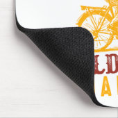 Altes Fahrerdesign | Fahrrad | nie unterschätzen Mousepad (Ecke)