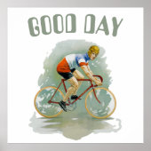 Altes Fahrrad, fügen Sie Text Poster (Vorne)