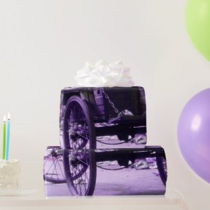 Altes Fahrrad-Geschenkpapier Geschenkpapier