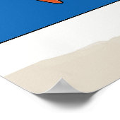 Altes Fahrrad, Hinzufügen oder Bearbeiten von Text Poster (Ecke)