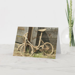 altes Fahrrad Karte