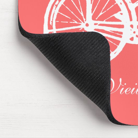 Altes Fahrrad Mousepad (Ecke)