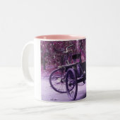 Altes Fahrrad Tasse (Vorderseite Links)