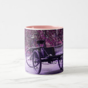 Altes Fahrrad Tasse