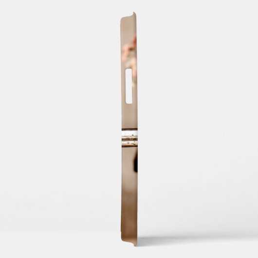 Altes Fahrrad und Blume verschwinden im Hintergrun Case-Mate iPhone Hülle (Rückseite / Rechts)