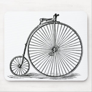 Altes_Fahrrad_Vintage-Art_Unisex Mousepad