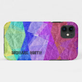 Altes farbiges Leder #7 Case-Mate iPhone Hülle (Rückseite (Horizontal))