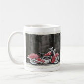Altes Farbmotorrad-Foto Kaffeetasse (Links)