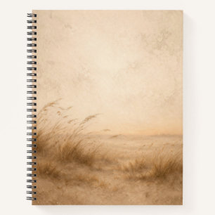 Altes Feld   Landschaftskunst   Notizbuch