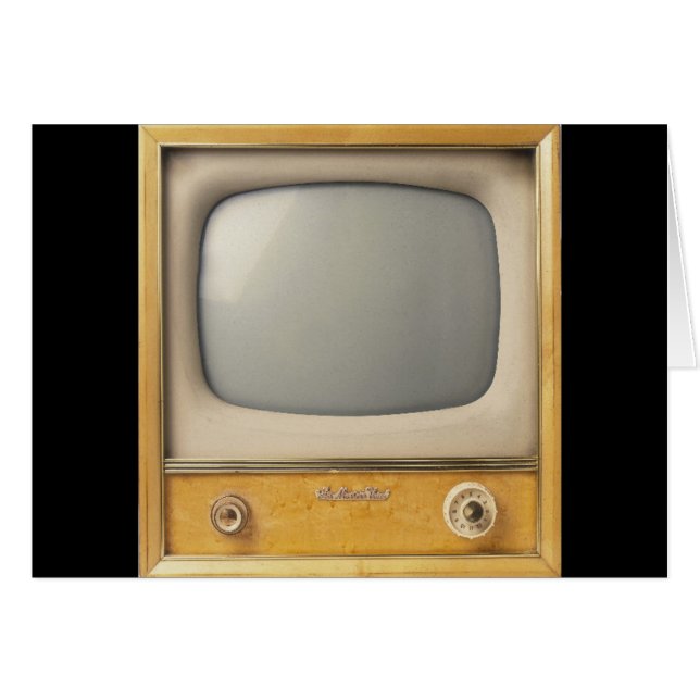 Altes Fernsehen (Vorderseite (Horizontal))