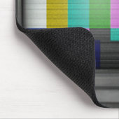Altes Fernsehgerät Mousepad (Ecke)