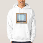Altes Fernsehgerät Retro TV Hoodie (Vorderseite)