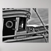 Altes Fischerboot Forecabin - Kunstdrucke Poster (Vorne)