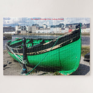 Altes Fischerboot Galway Irland. Jigsaw Puzzle