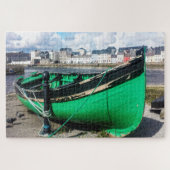 Altes Fischerboot Galway Irland. Puzzle (Horizontal)