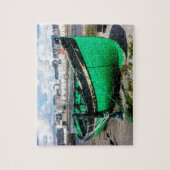 Altes Fischerboot Galway Irland. Puzzle (Vertikal)
