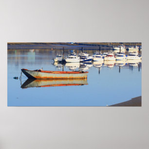 altes Fischerboot Poster