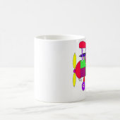altes Flugzeug des Woldkrieges 1 Kaffeetasse (Mittel)