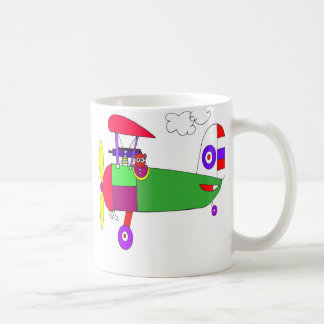 altes Flugzeug des Woldkrieges 1 Kaffeetasse