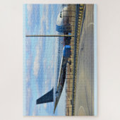 Altes Flugzeug Puzzle (Vertikal)