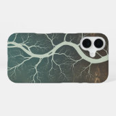 Altes Flussdelta iPhone 16 Hülle (Rückseite (Horizontal))