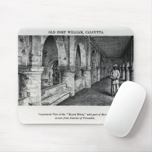 Altes Fort William, Kalkutta Mousepad (Mit Mouse)