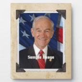 Altes Foto Art Frame Plaque Fotoplatte (Vorderseite)