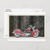 Altes Foto für Motorräder Postkarte (Vorne/Hinten)