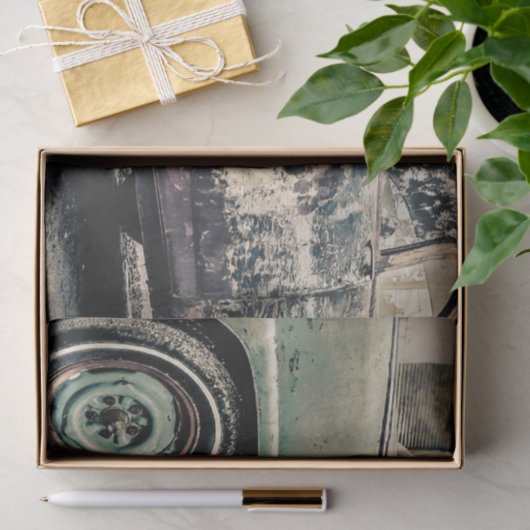 Altes Foto Seidenpapier (Geschenk)