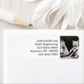 Altes Foto von Gärtner-Katzen (Insitu)