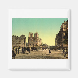 Altes Frankreich, Kathedrale Notre Dame, Paris Magnet